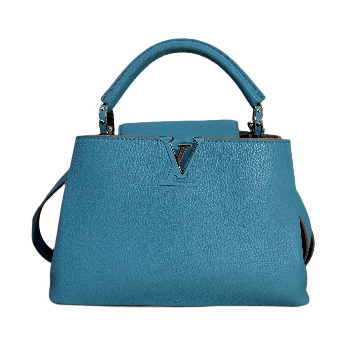 Capucines leather handbag