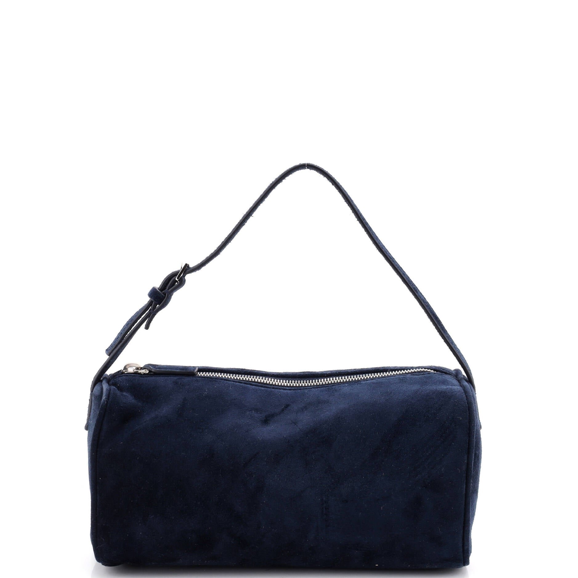 90's Top Handle Bag Suede