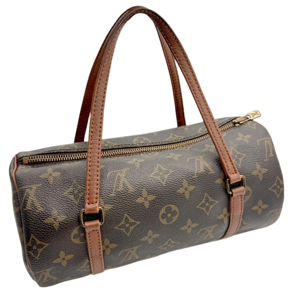 Papillon leather handbag
