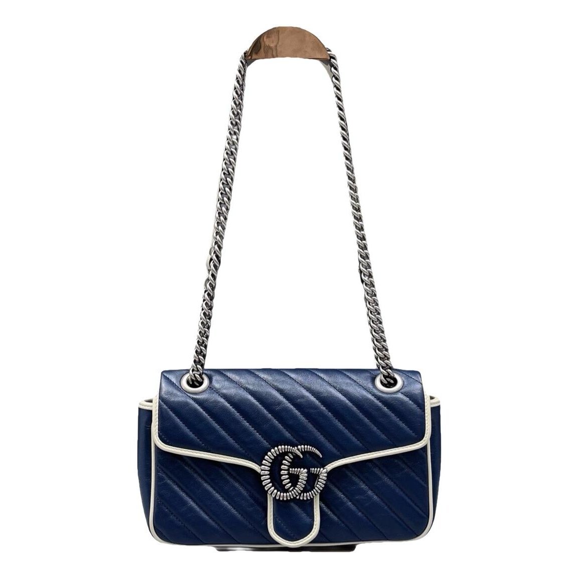GG Marmont Flap leather handbag