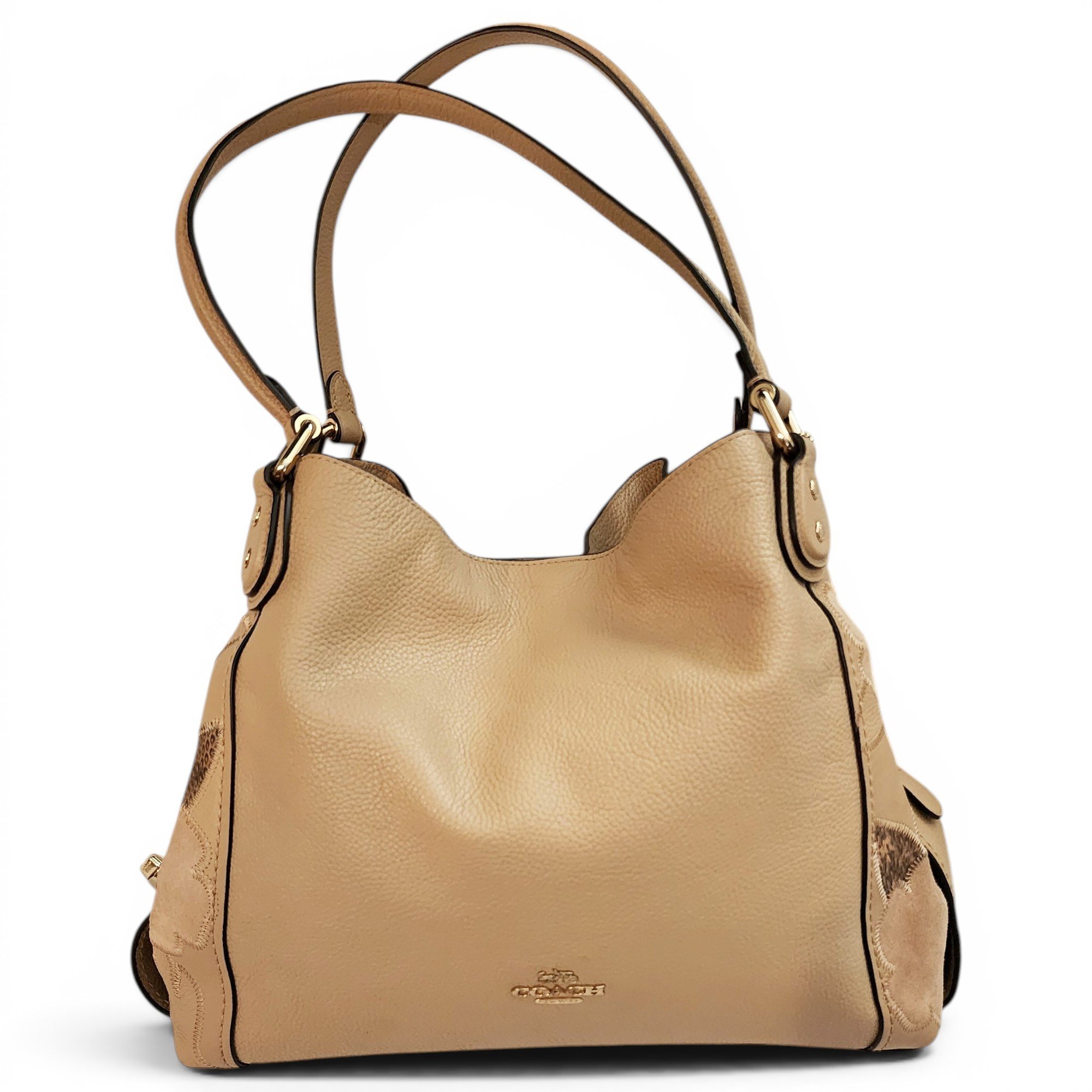 Edie leather handbag