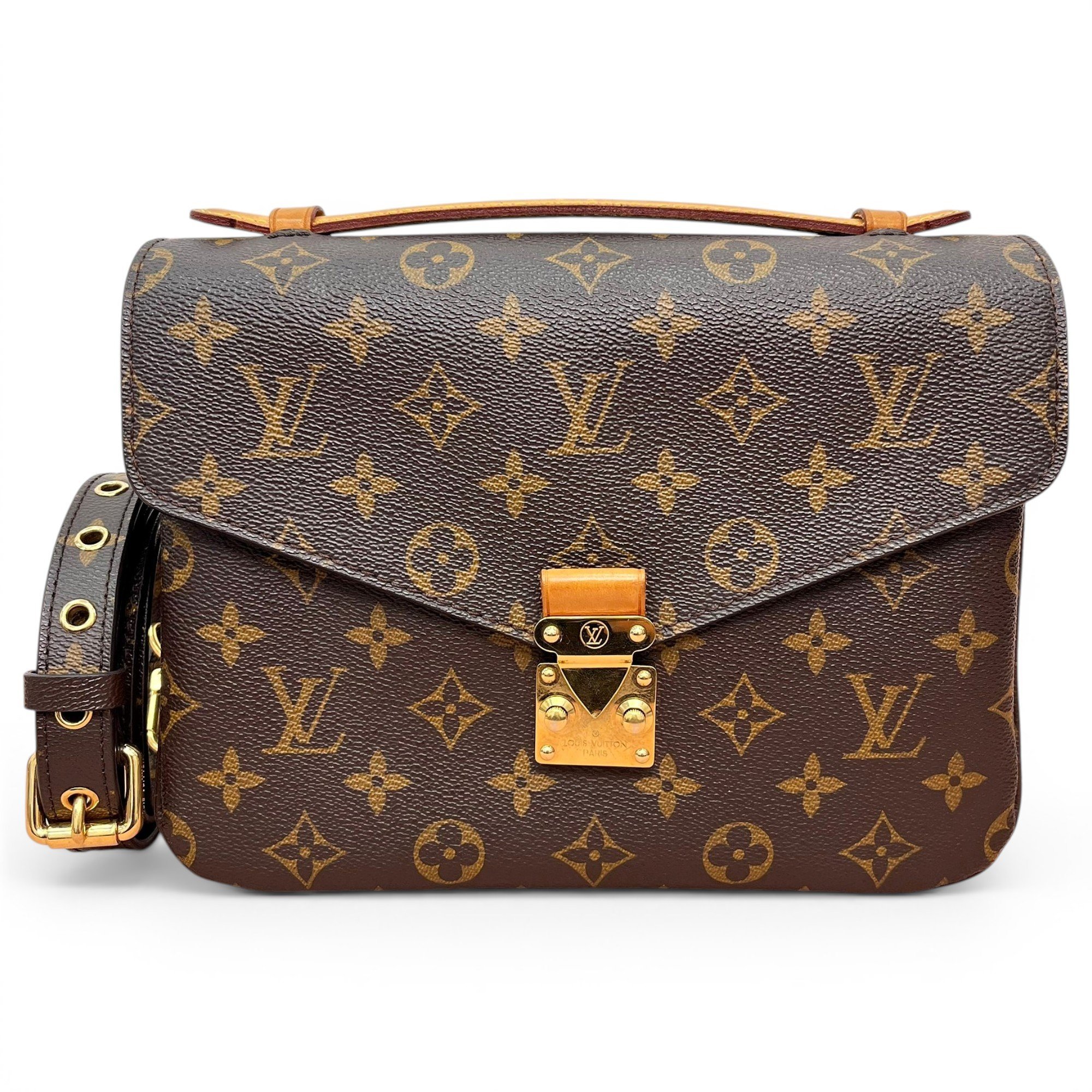 Metis leather handbag