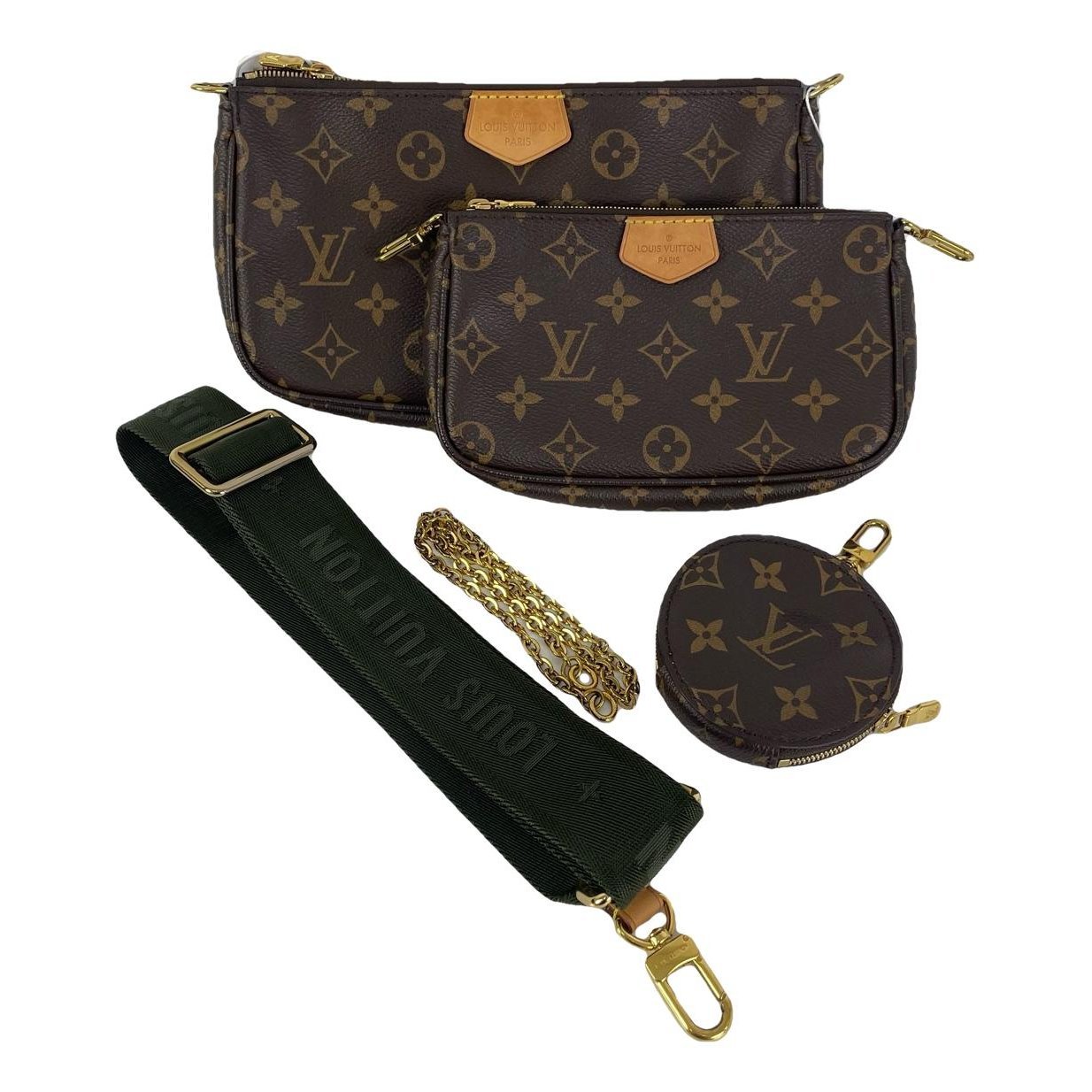Multi Pochette Accessoires leather handbag