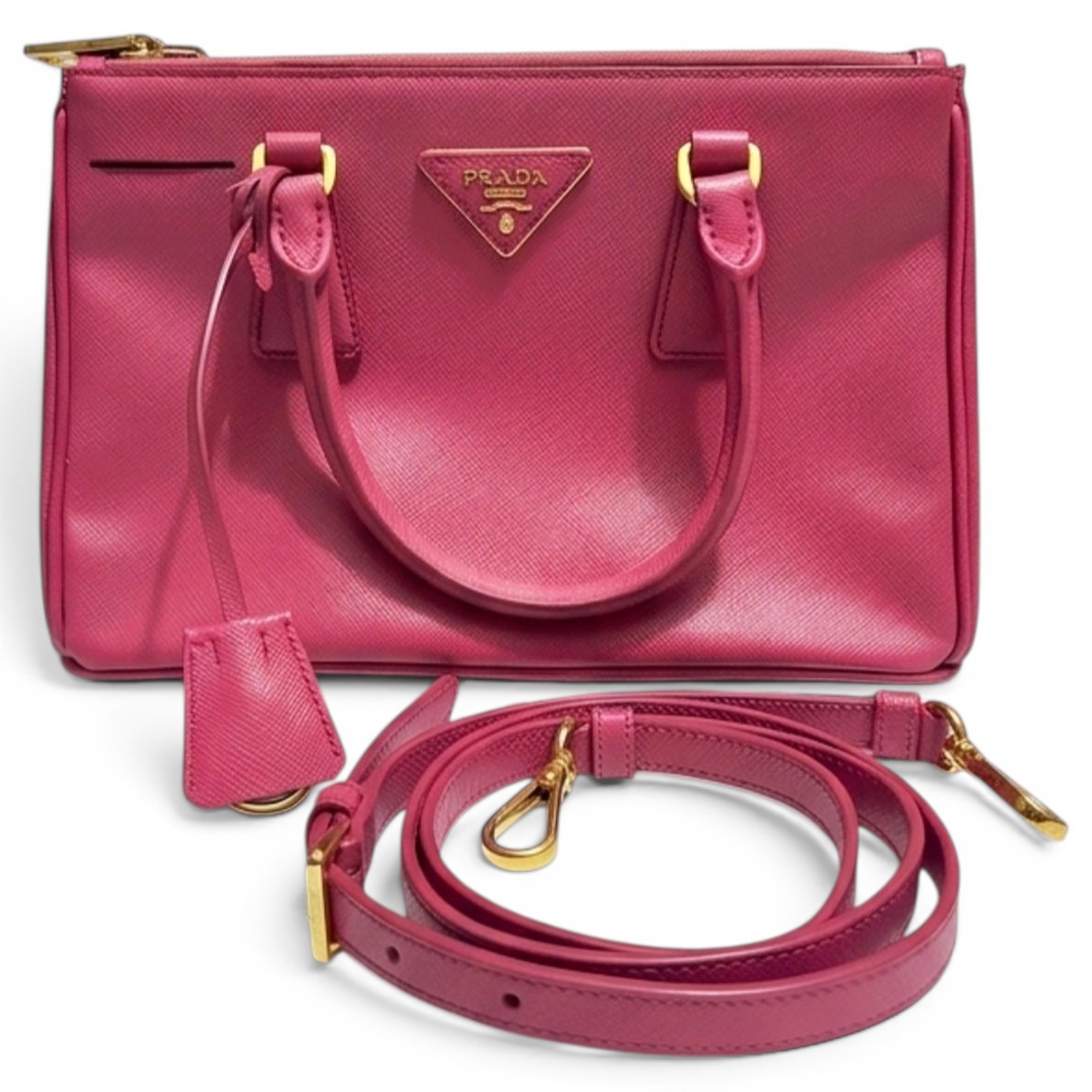 Galleria leather handbag