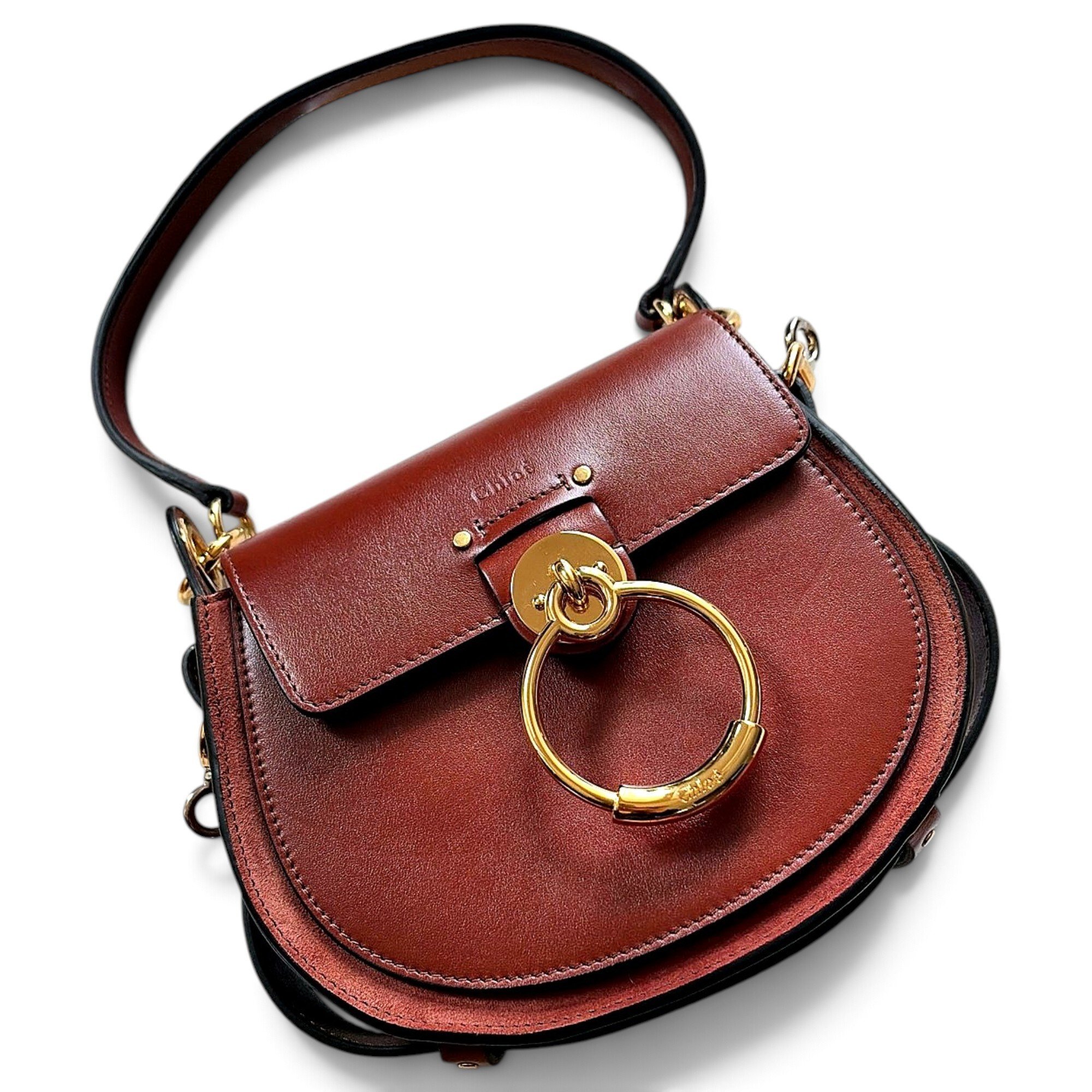 Tess leather crossbody bag