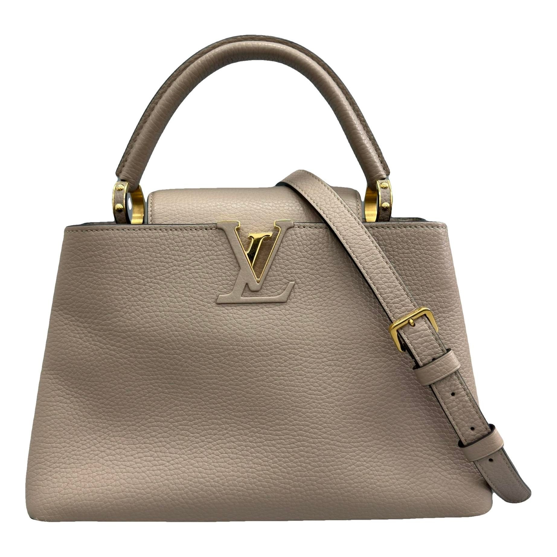 Capucines leather handbag
