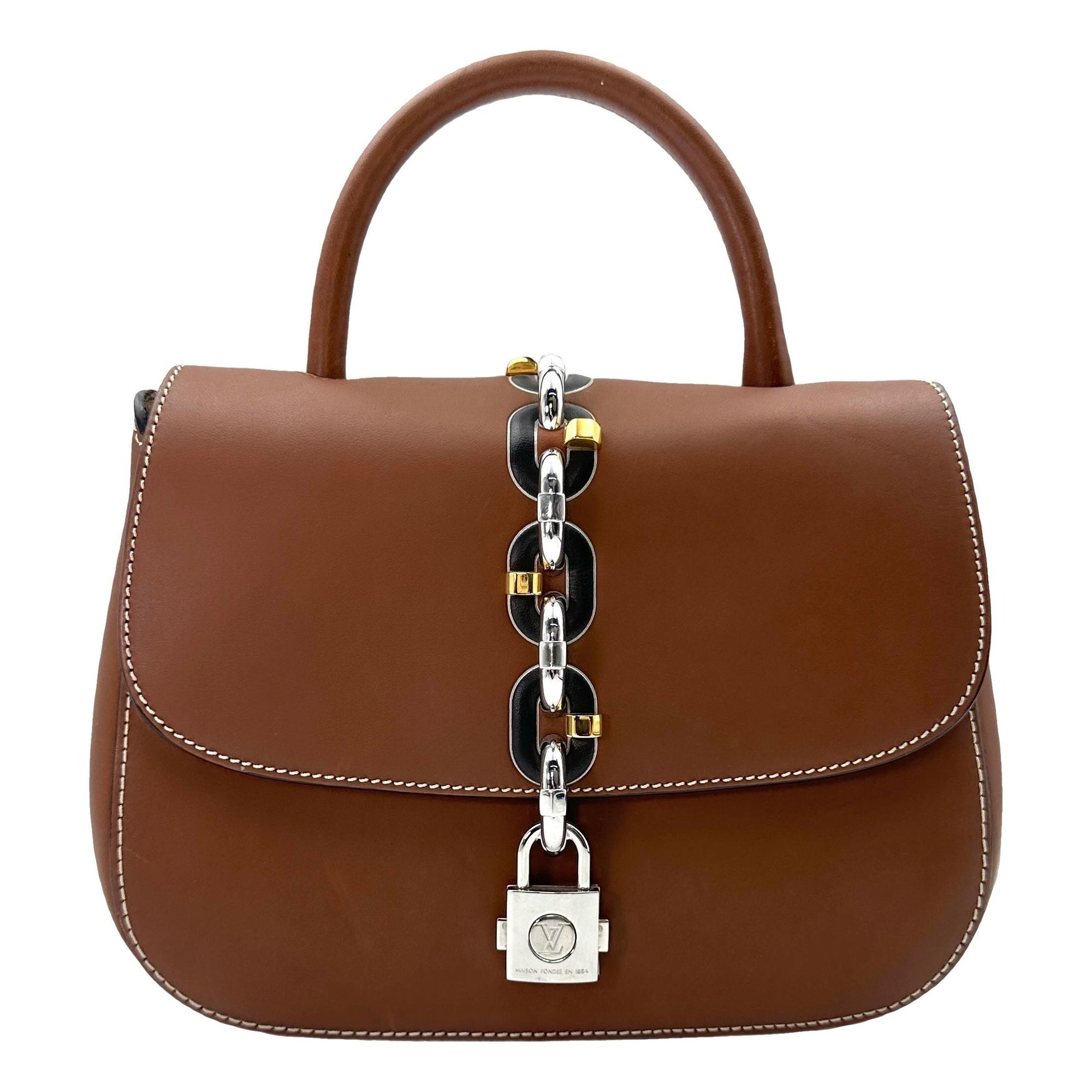Chain It leather handbag
