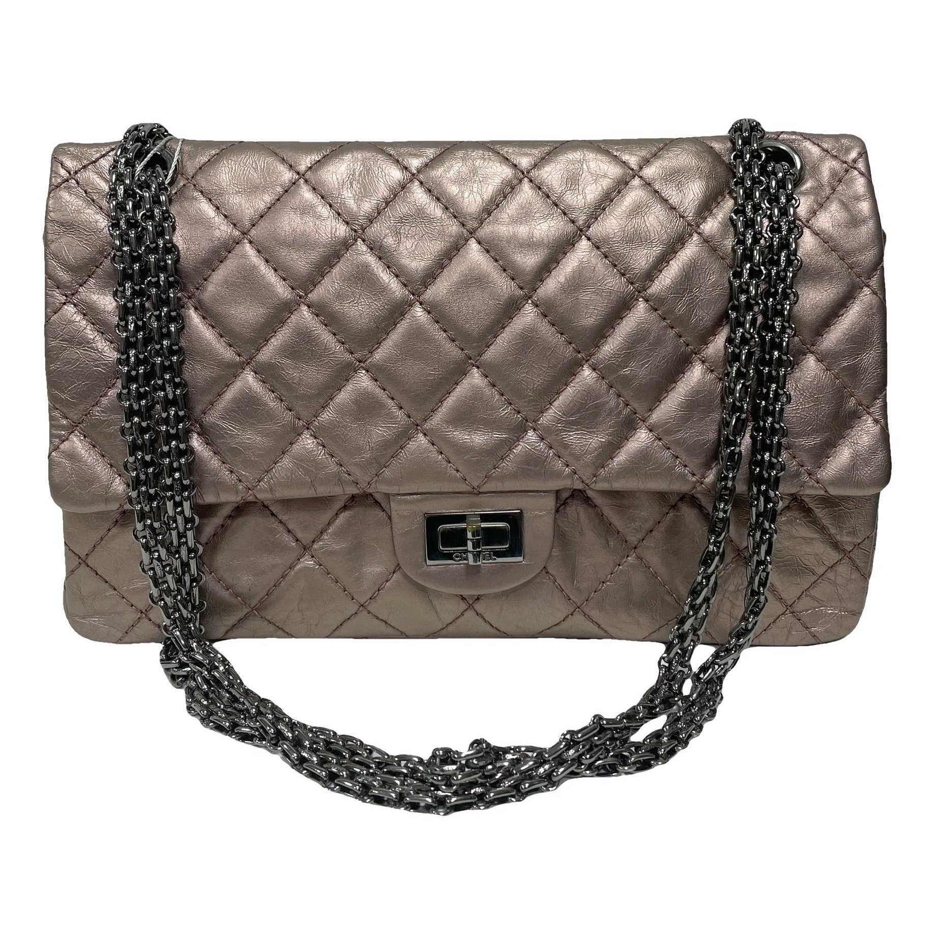 2.55 leather handbag