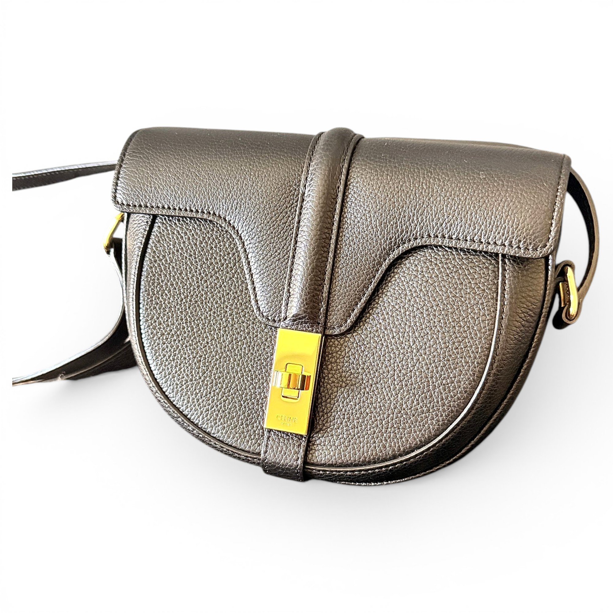 SAC 16 BESACE leather handbag