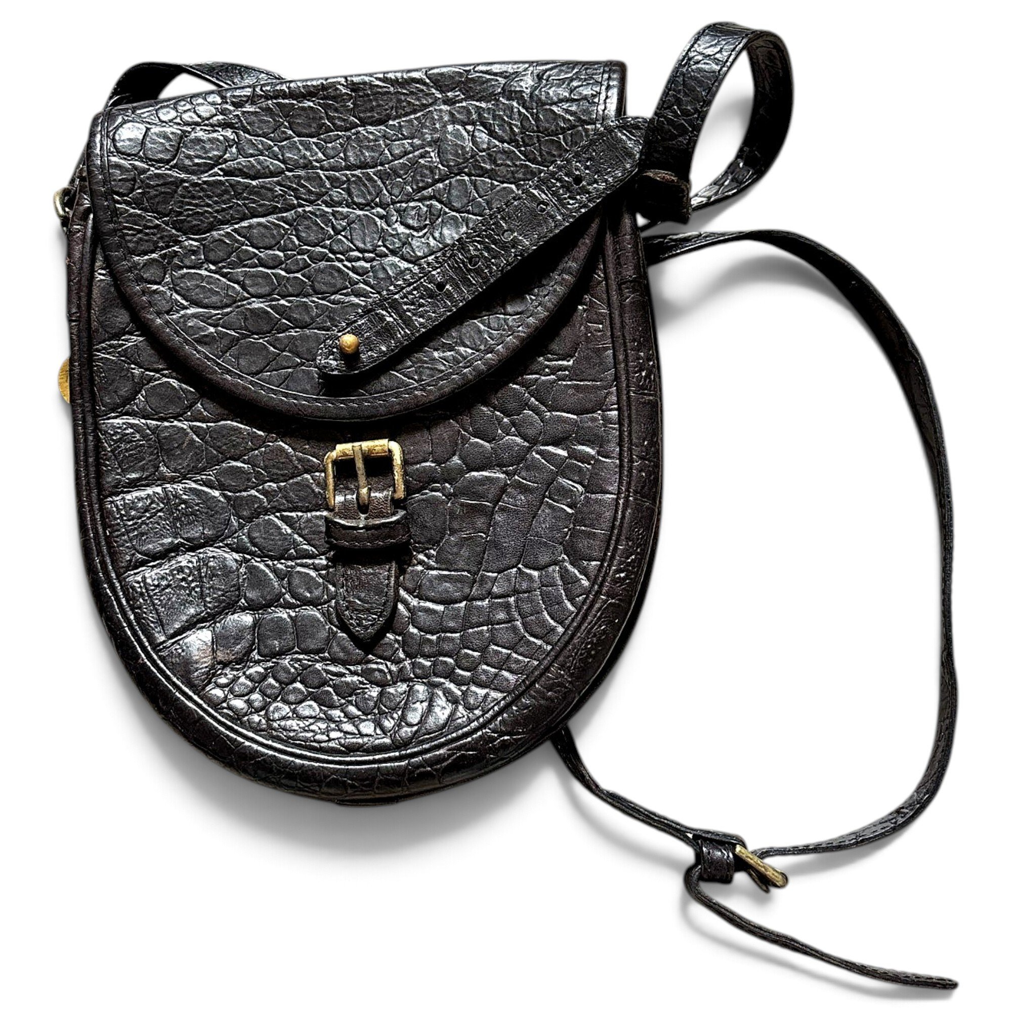 Leather crossbody bag
