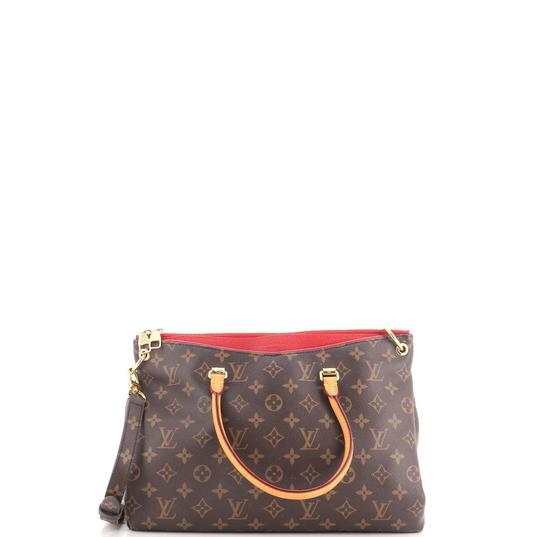Pallas Tote Monogram Canvas with Leather