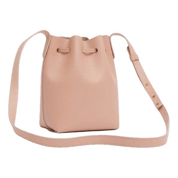 Mansur Gavriel Bucket leather handbag