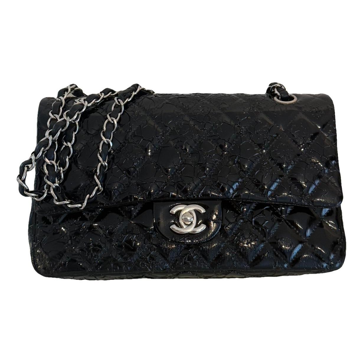 Timeless/Classique patent leather handbag