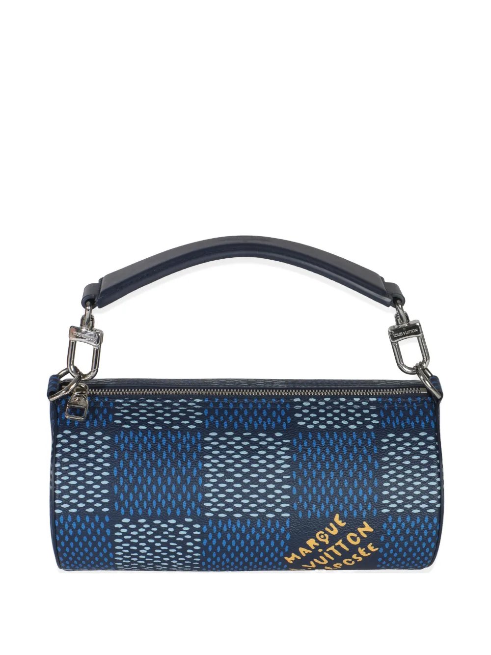 2021-2025 Polochon small damier heritage canvas shoulder bag