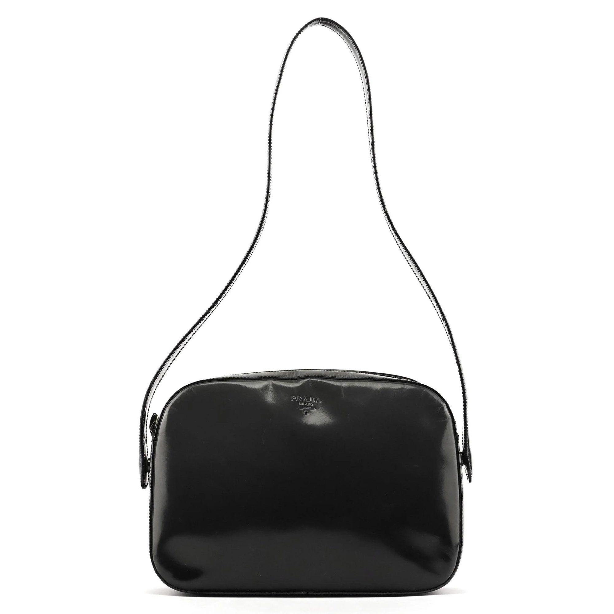 Re-Edition 1995 patent leather handbag