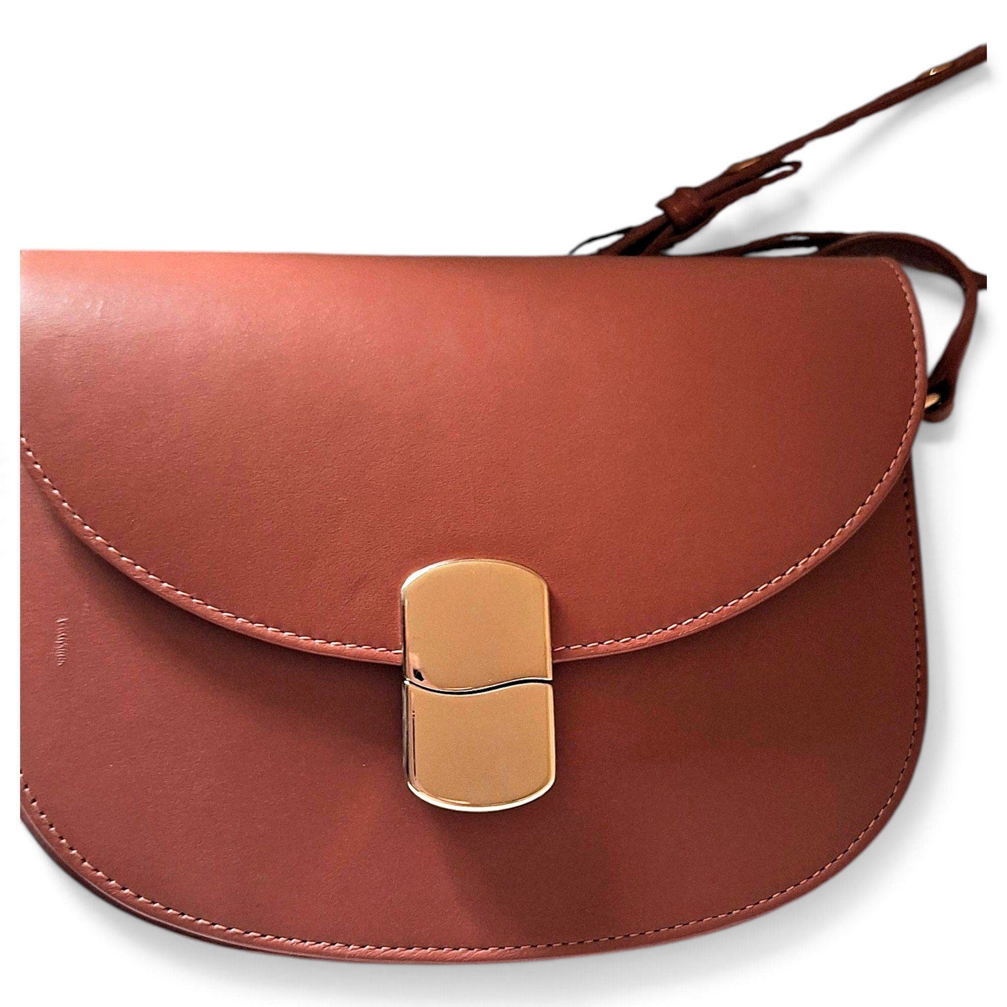 Claude leather crossbody bag