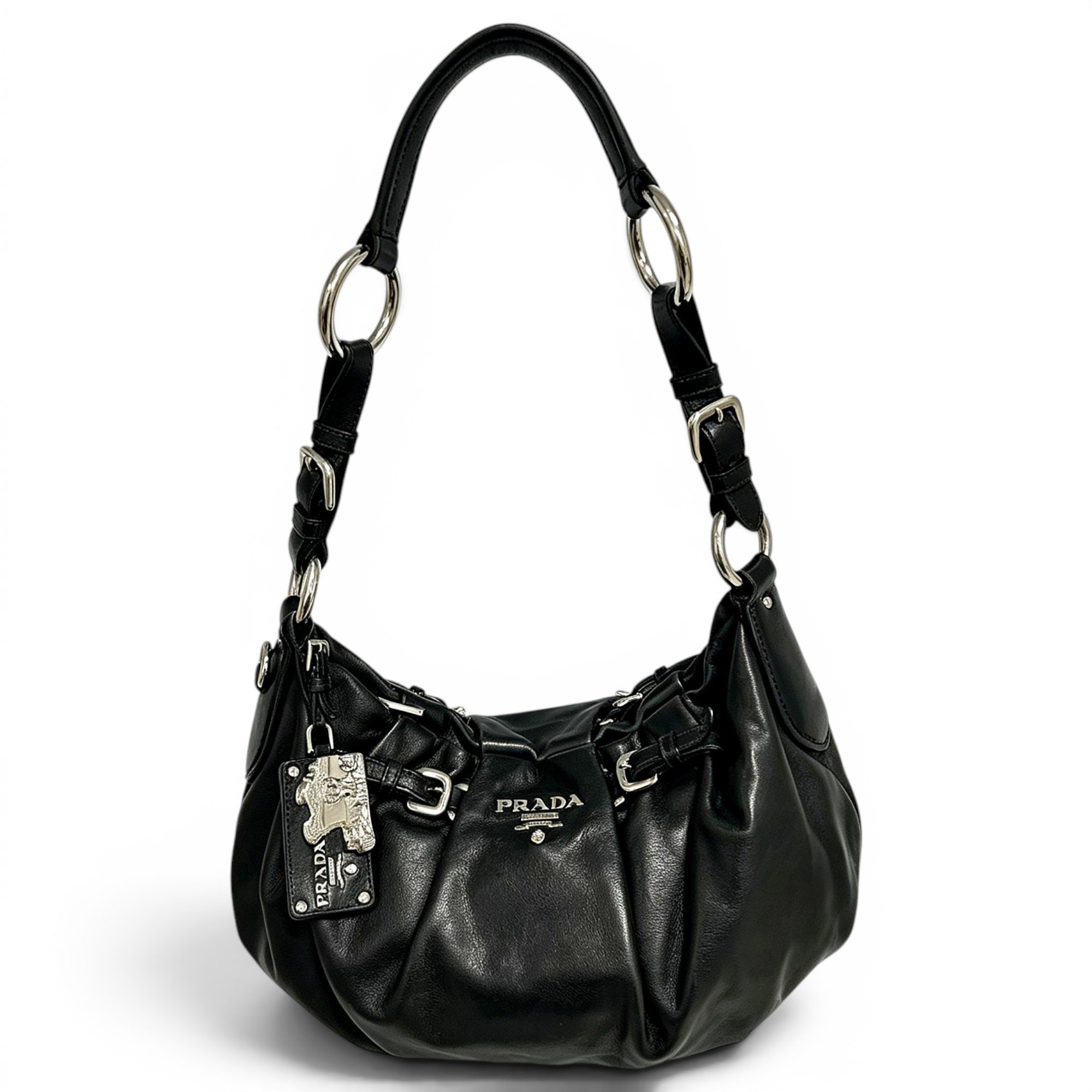 Leather handbag