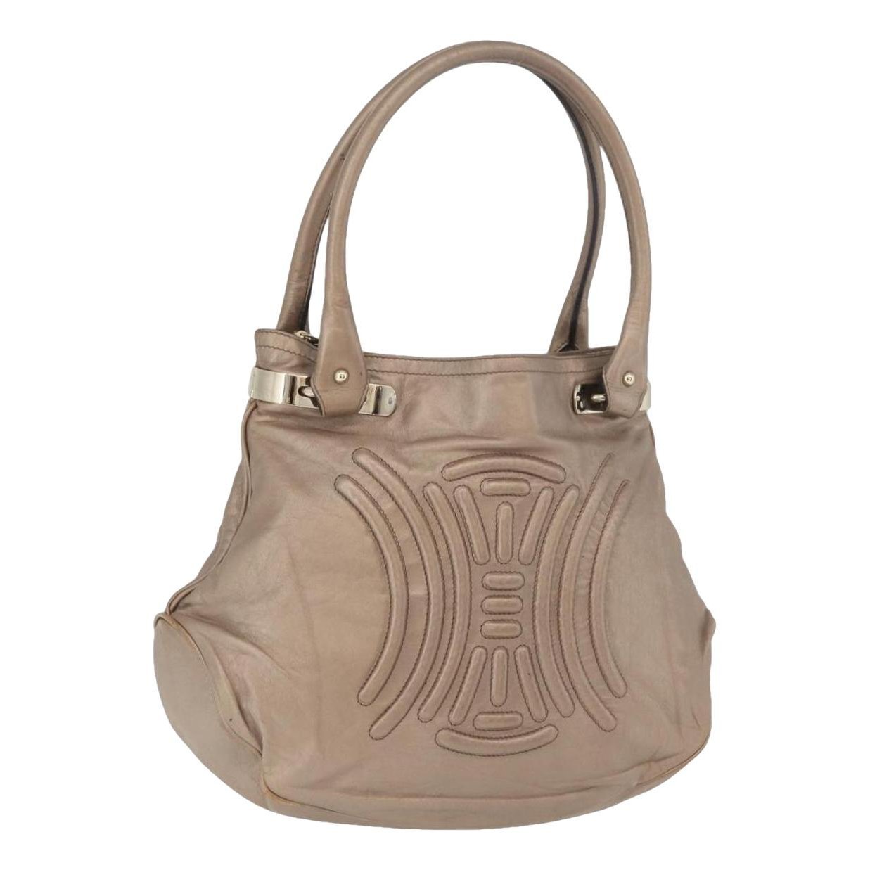 Leather handbag