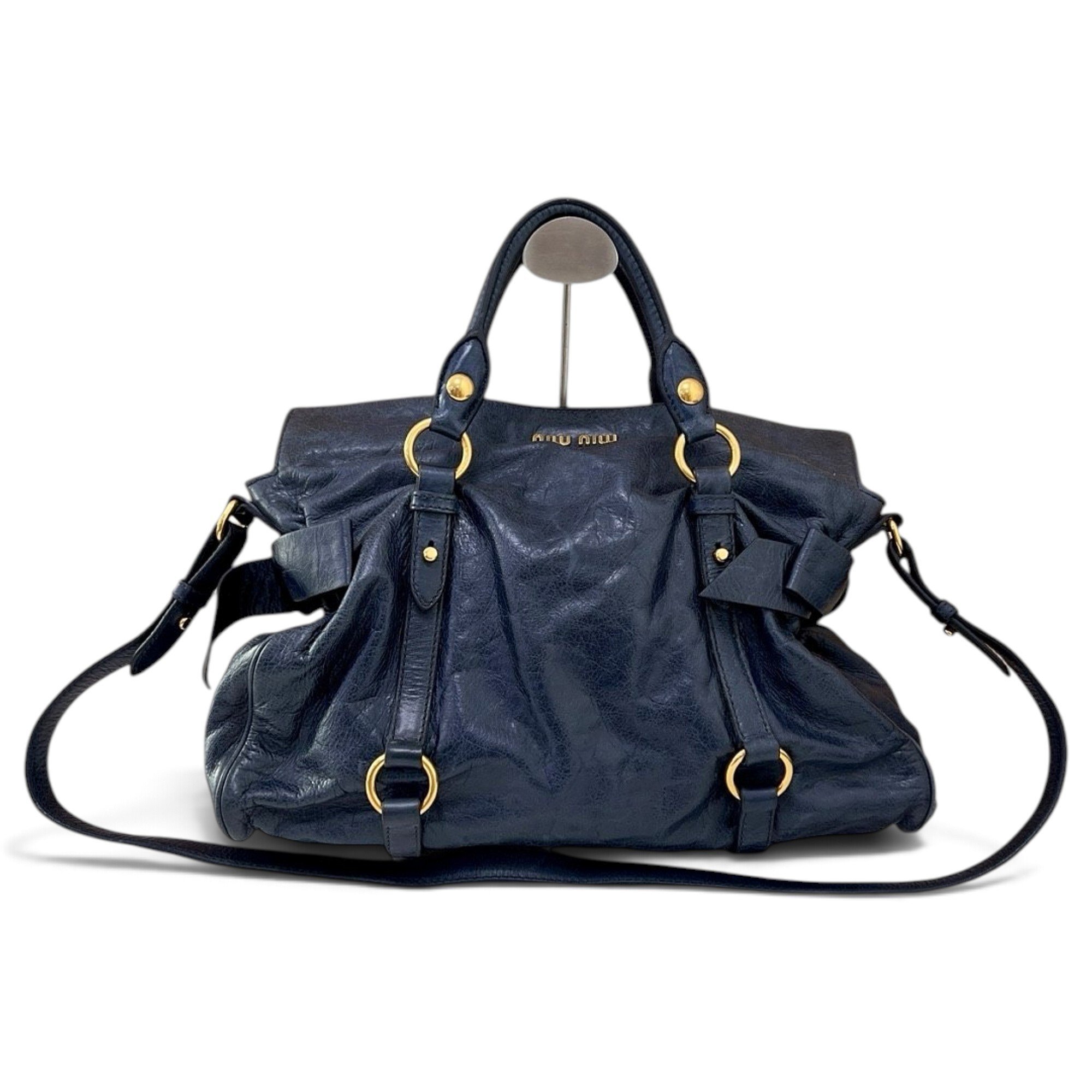 Vitello leather handbag