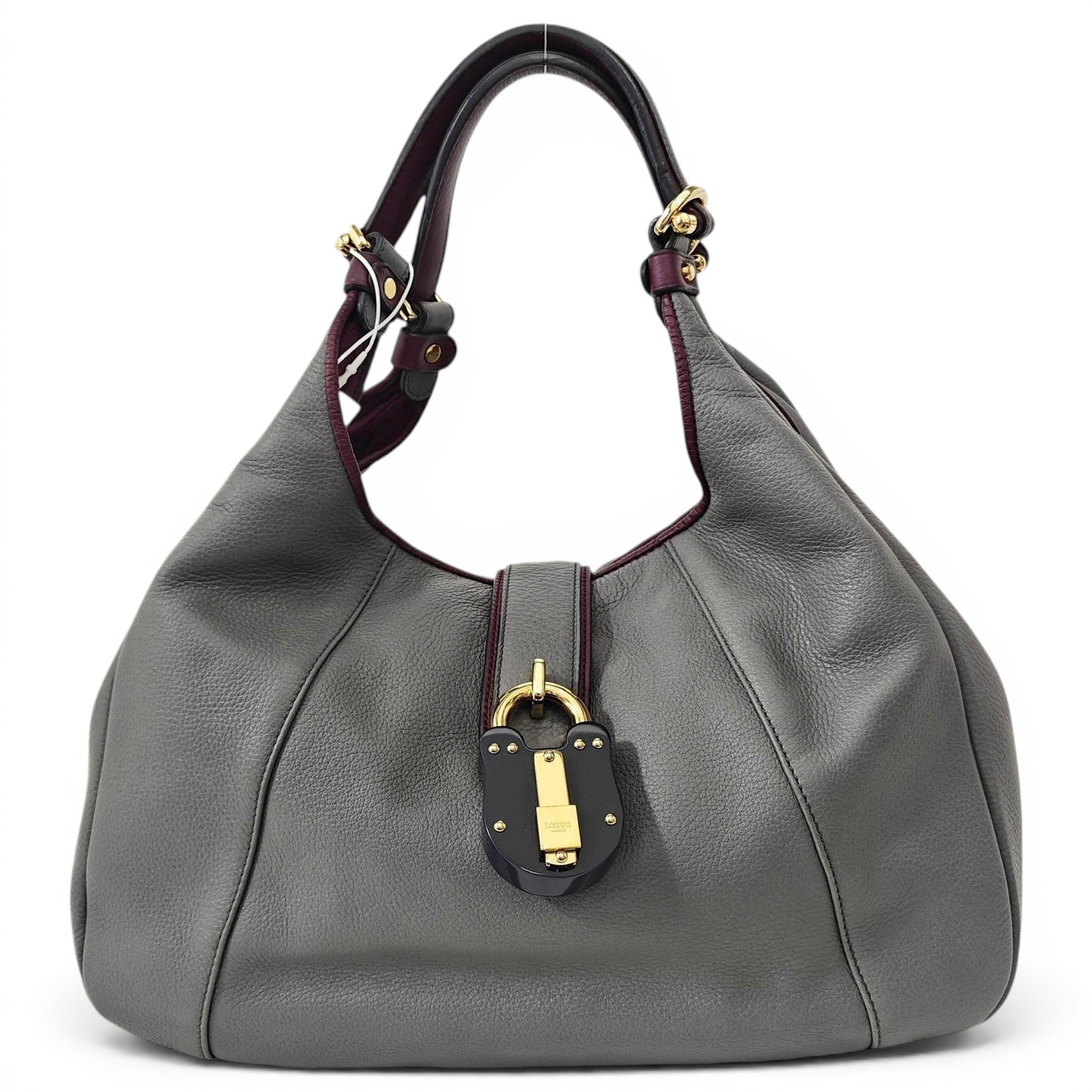 Leather tote