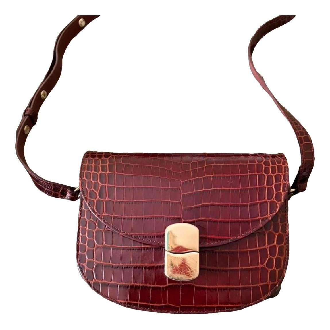 Claude leather crossbody bag
