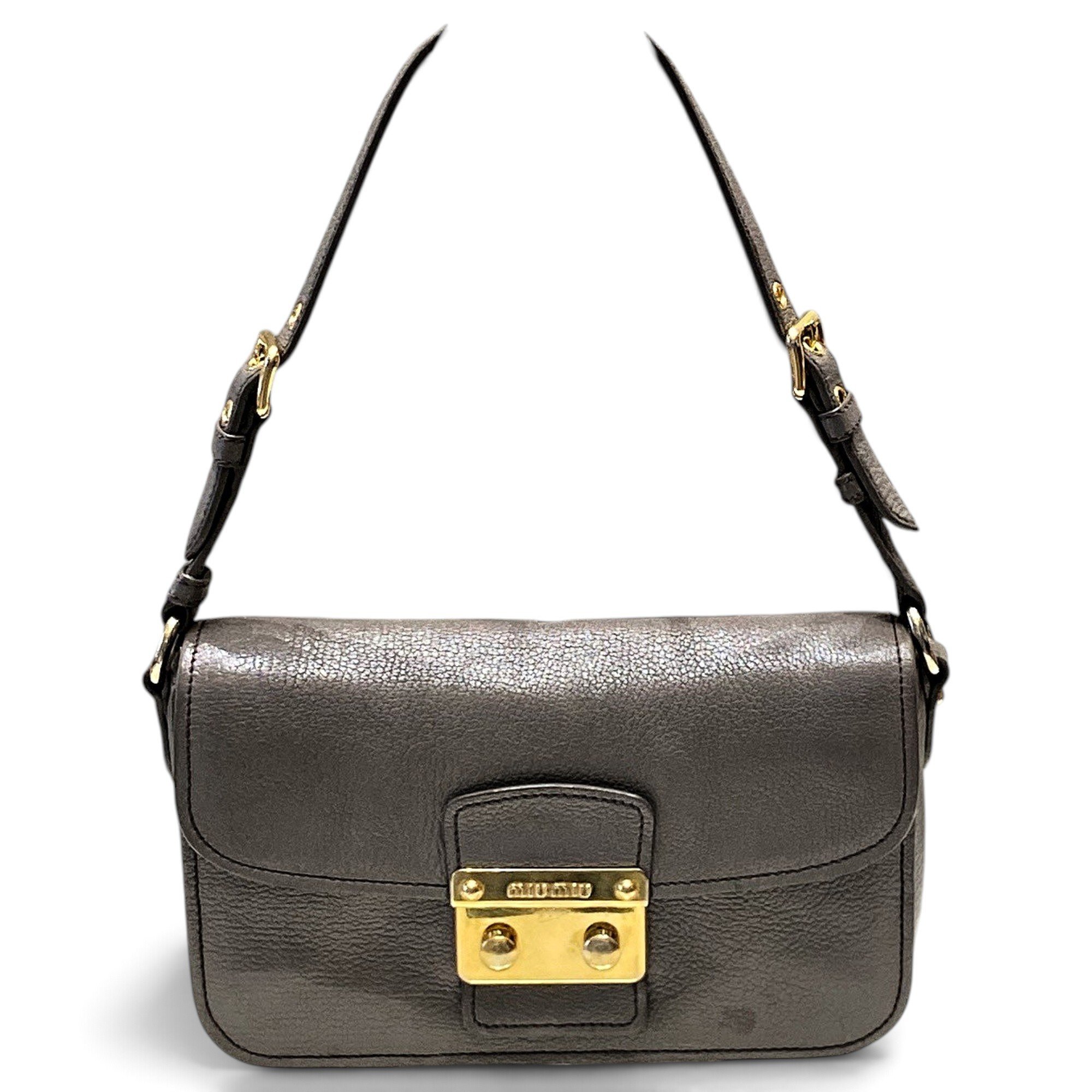 Miu Miu Vitello leather handbag