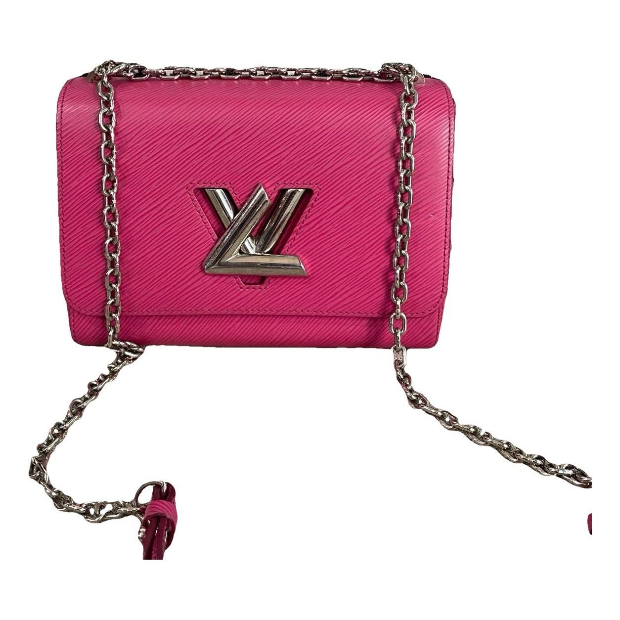 Twist leather handbag