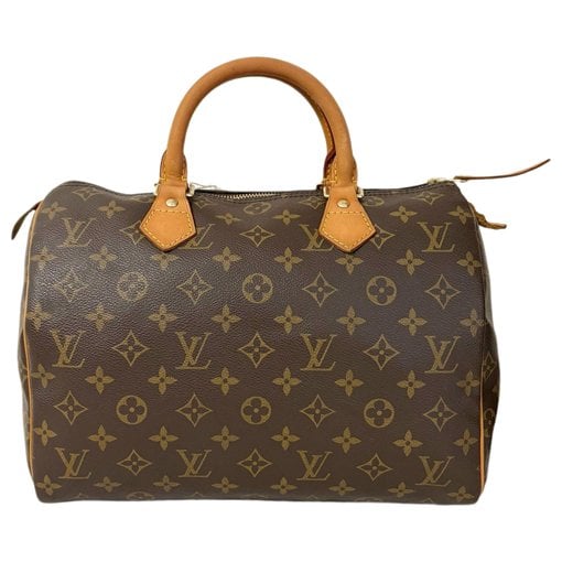 Speedy leather handbag