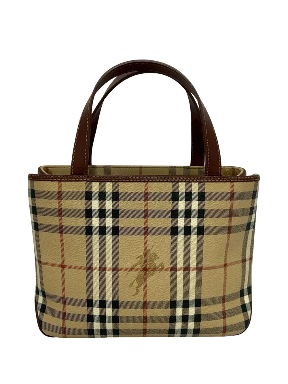 2000-2017 Haymarket Check Coated Canvas handbag