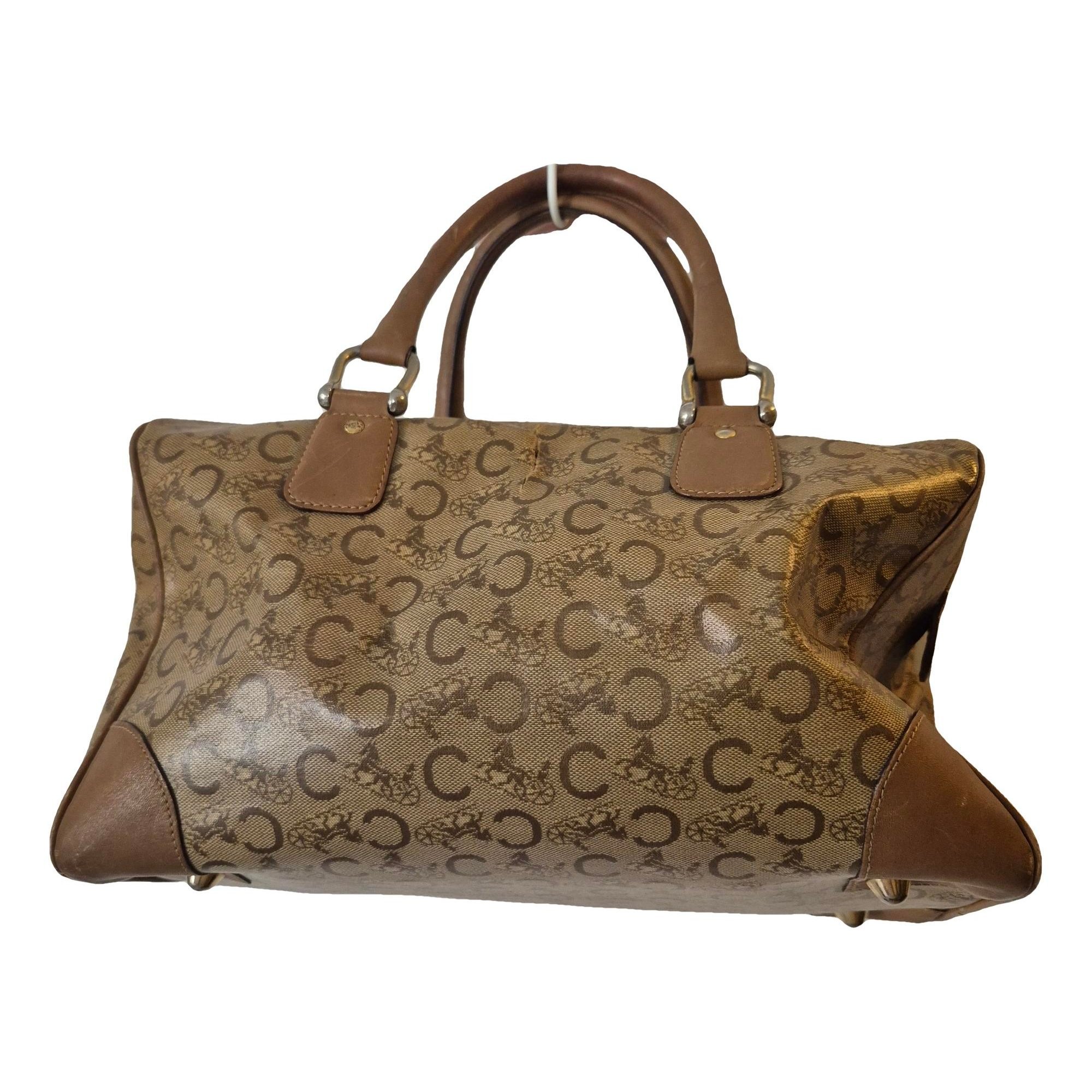 Leather bowling bag