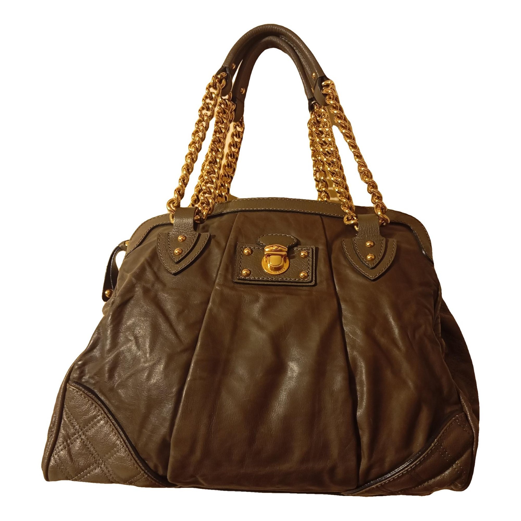 Leather satchel