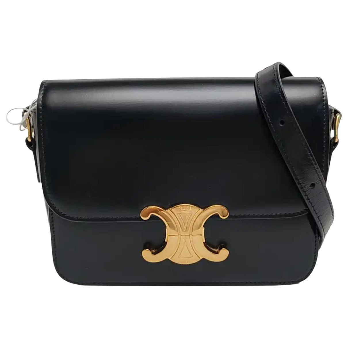Triomphe leather handbag