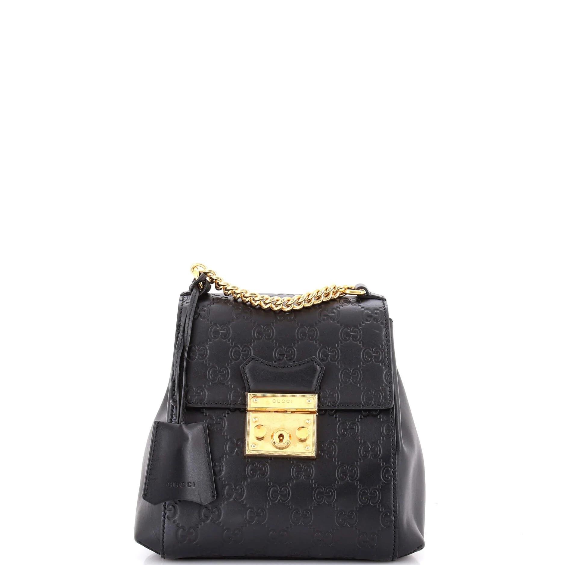 Leather backpack