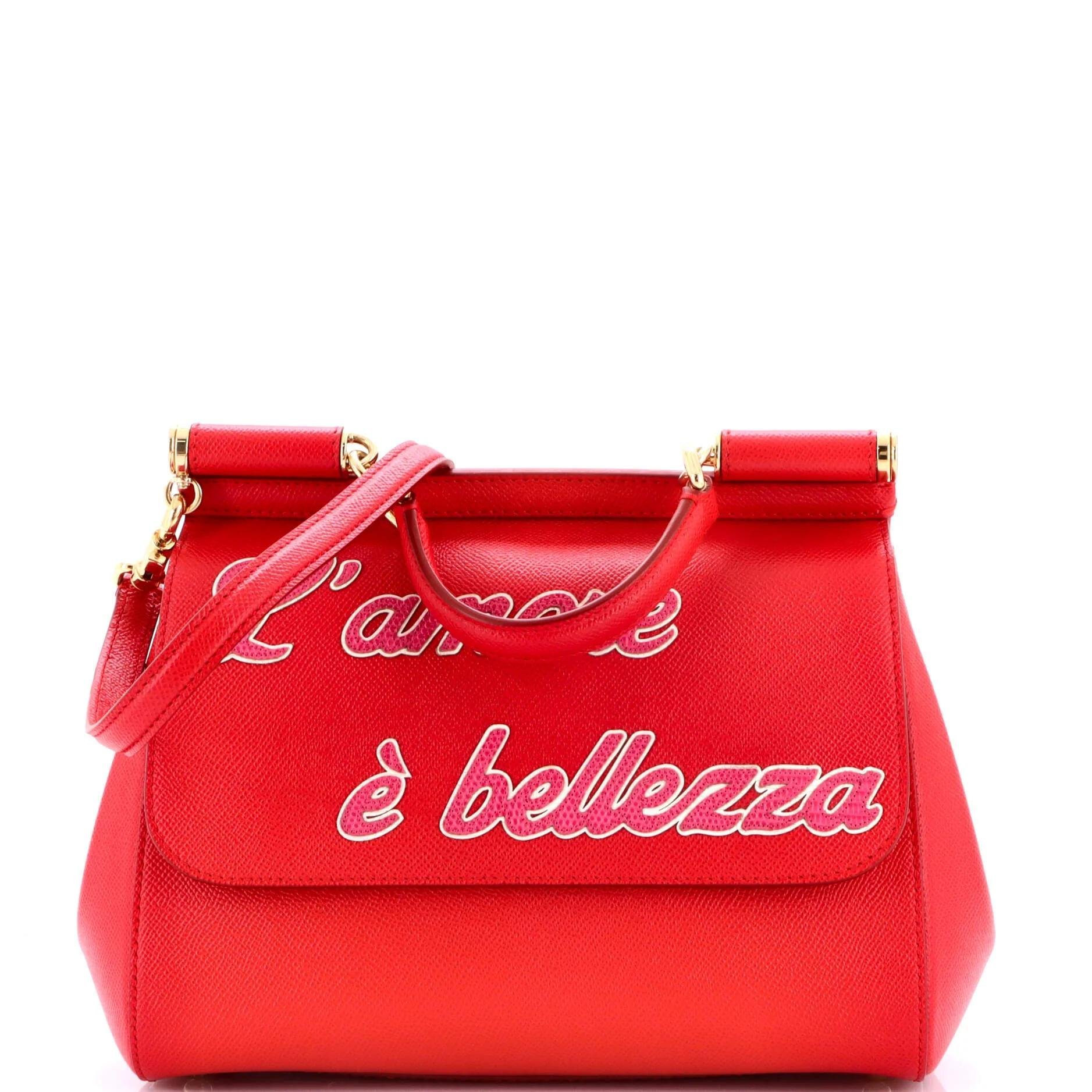 Leather satchel