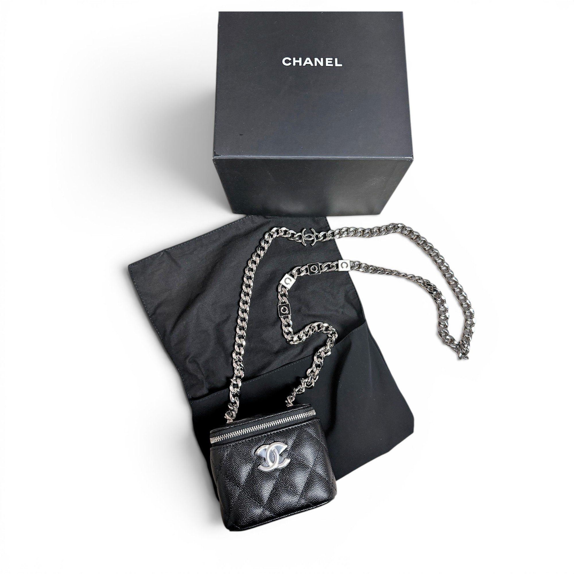 Leather mini bag