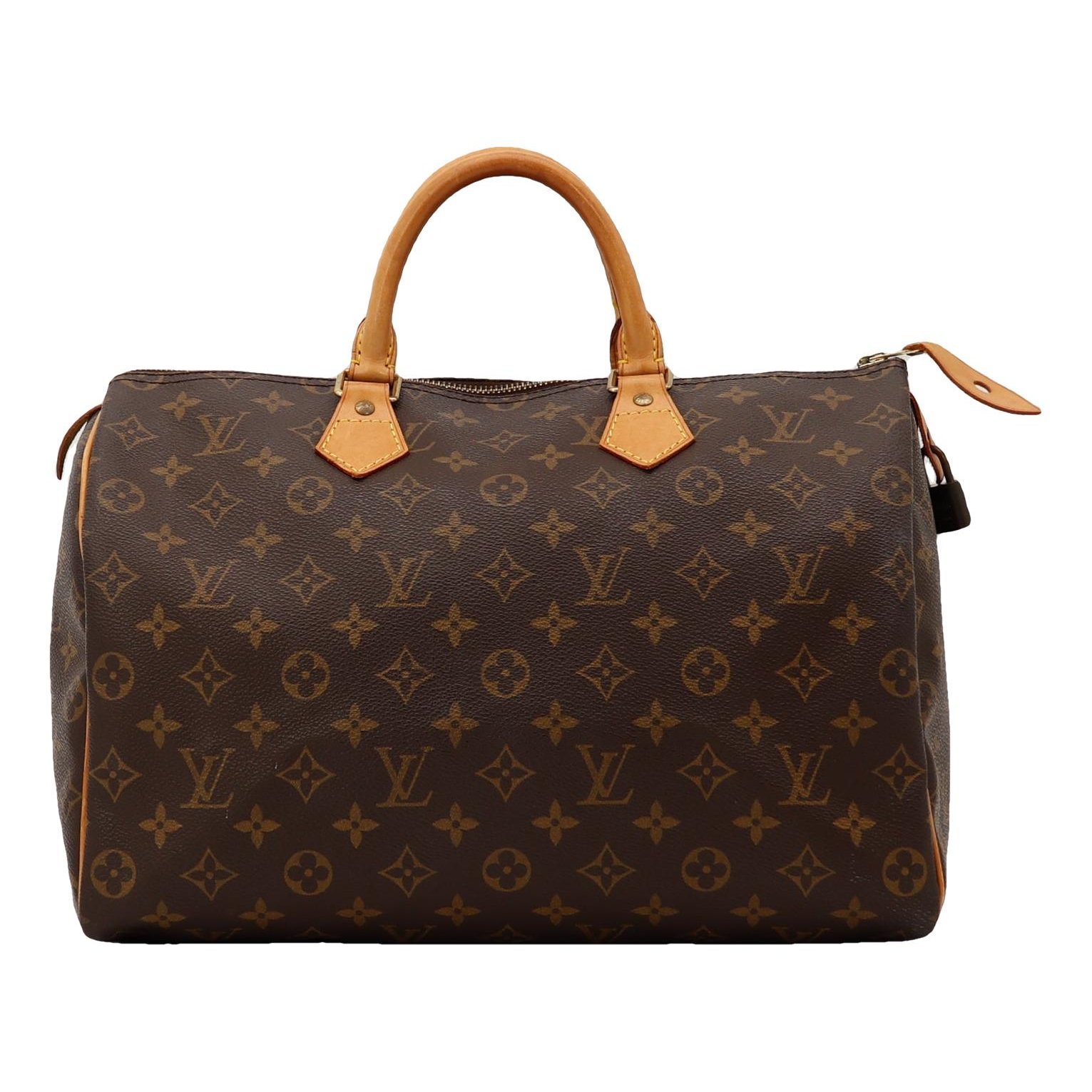 Speedy leather handbag