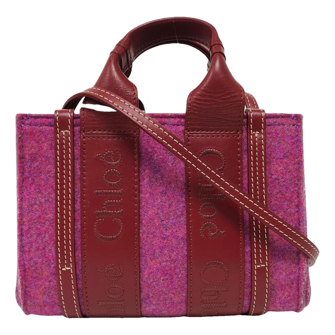 Woody cloth handbag
