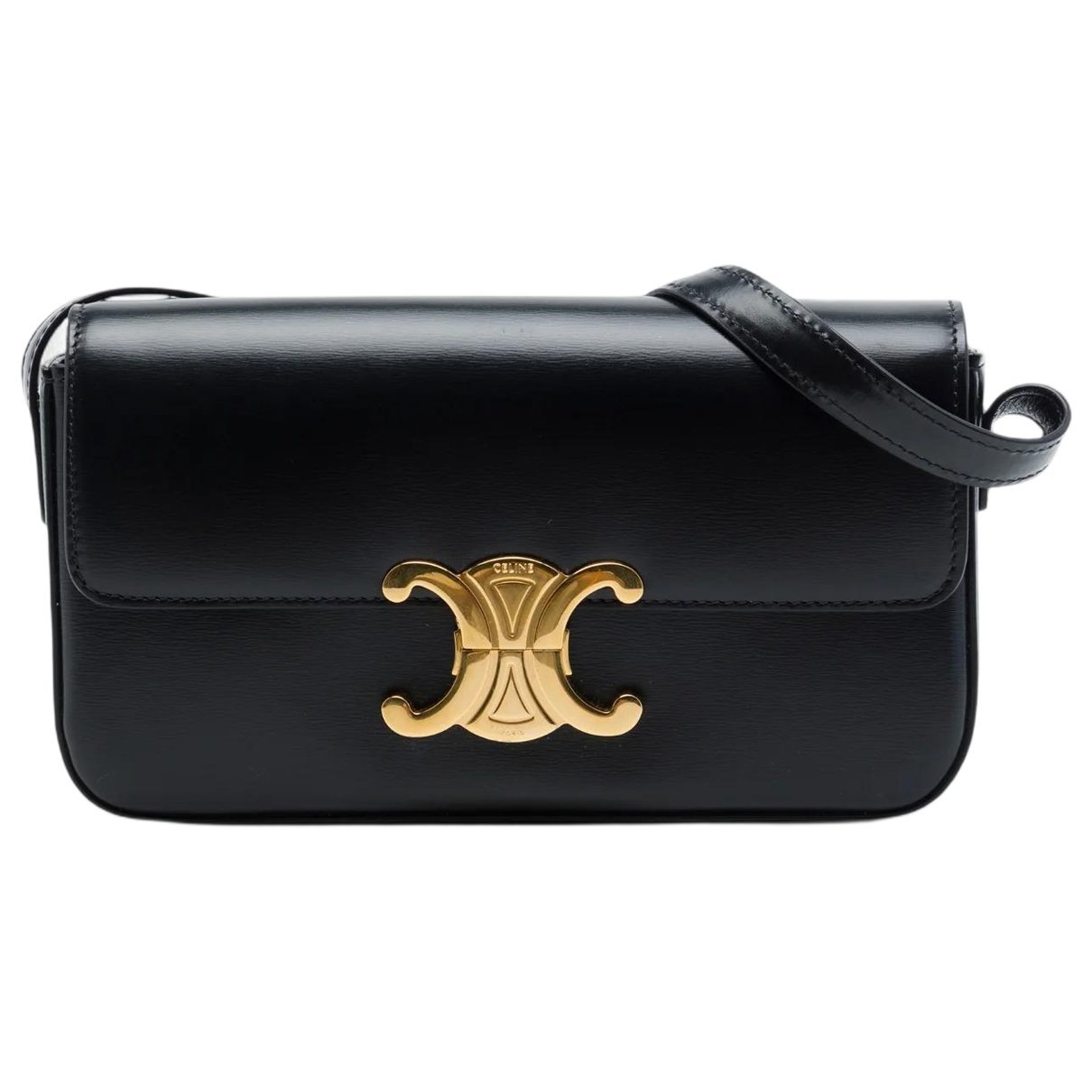 Triomphe leather handbag