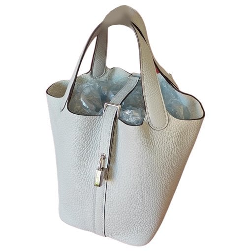 Hermes Picotin leather tote