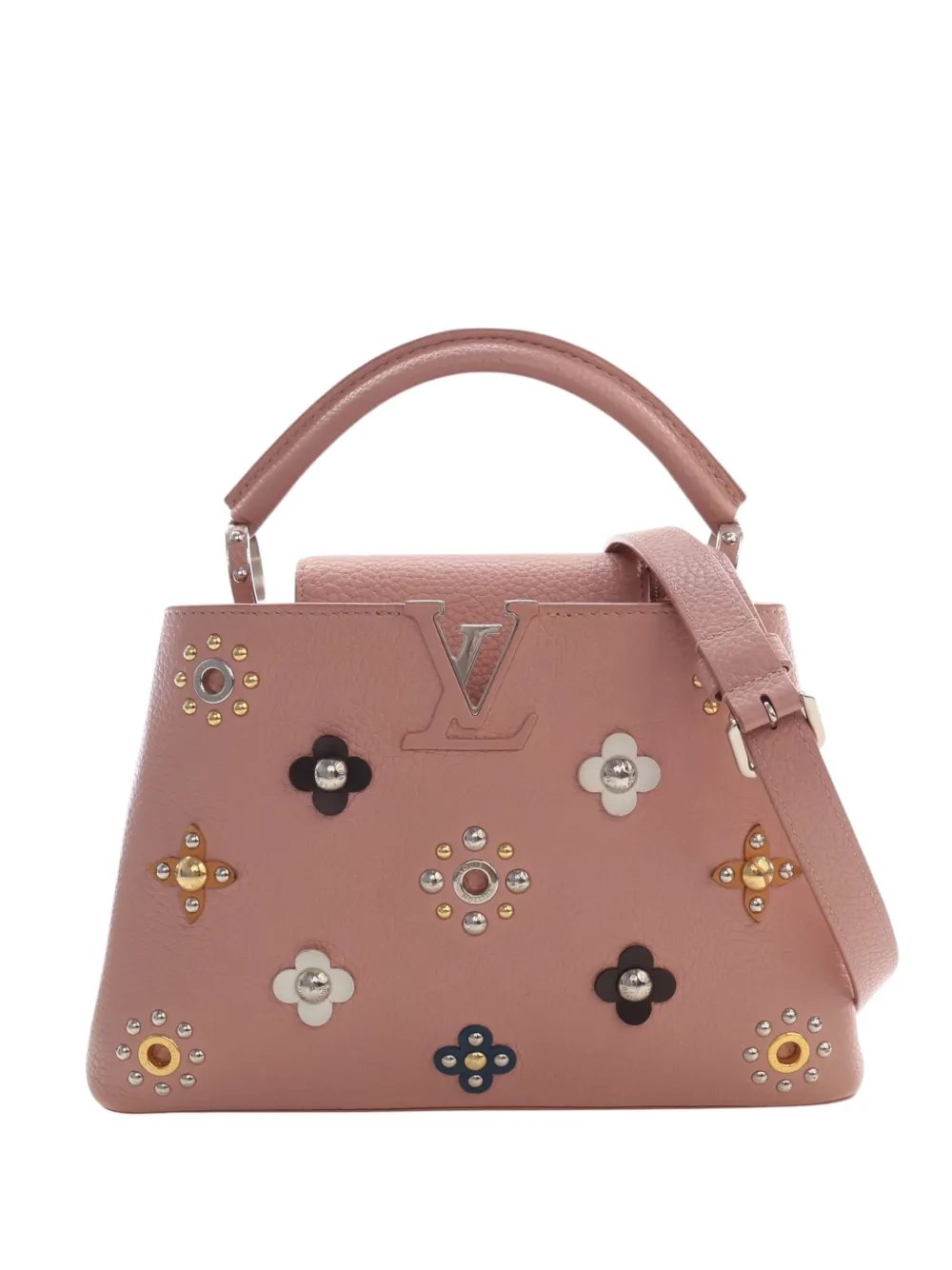 2019 Taurillon Mechanical Flowers Capucines BB satchel