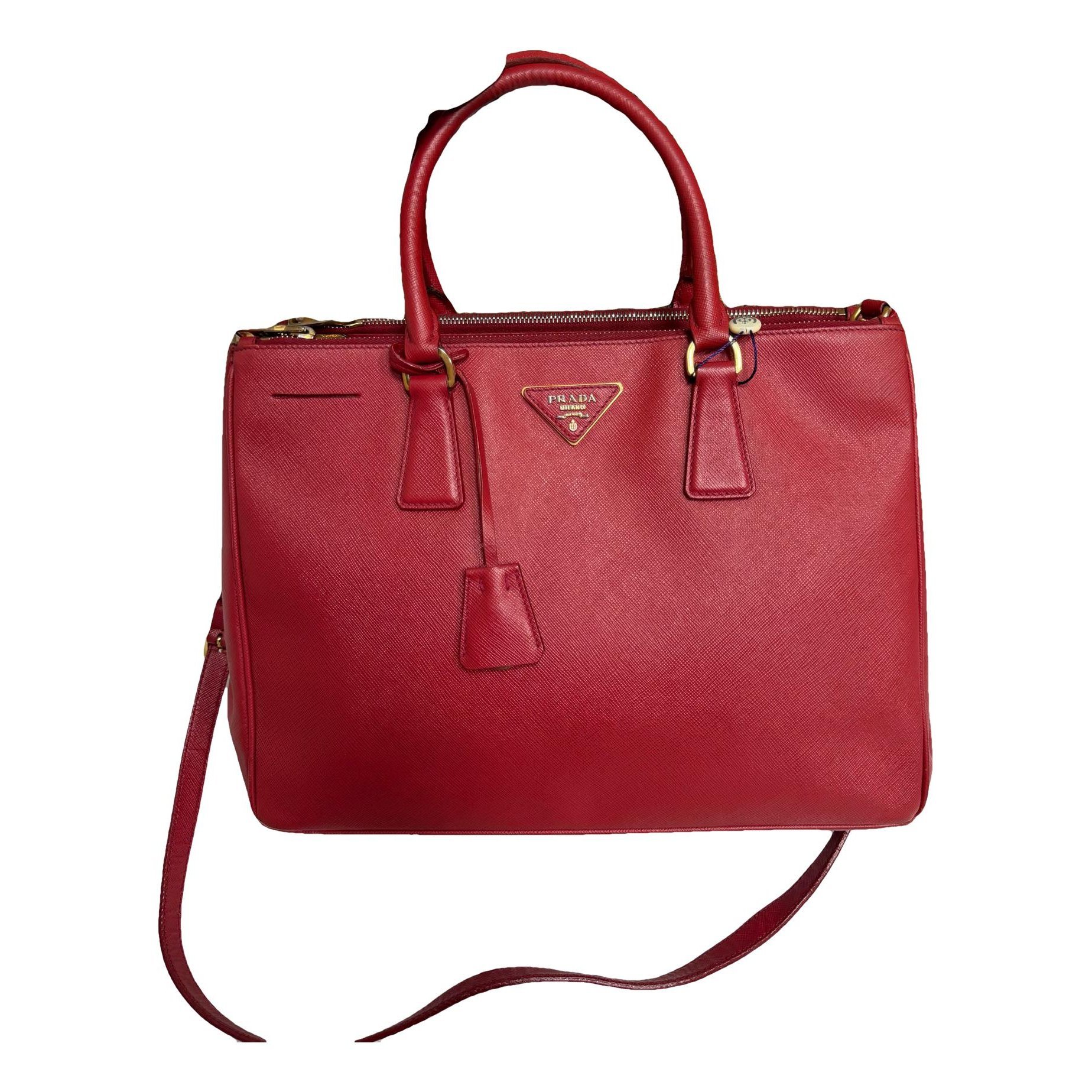 Galleria leather handbag