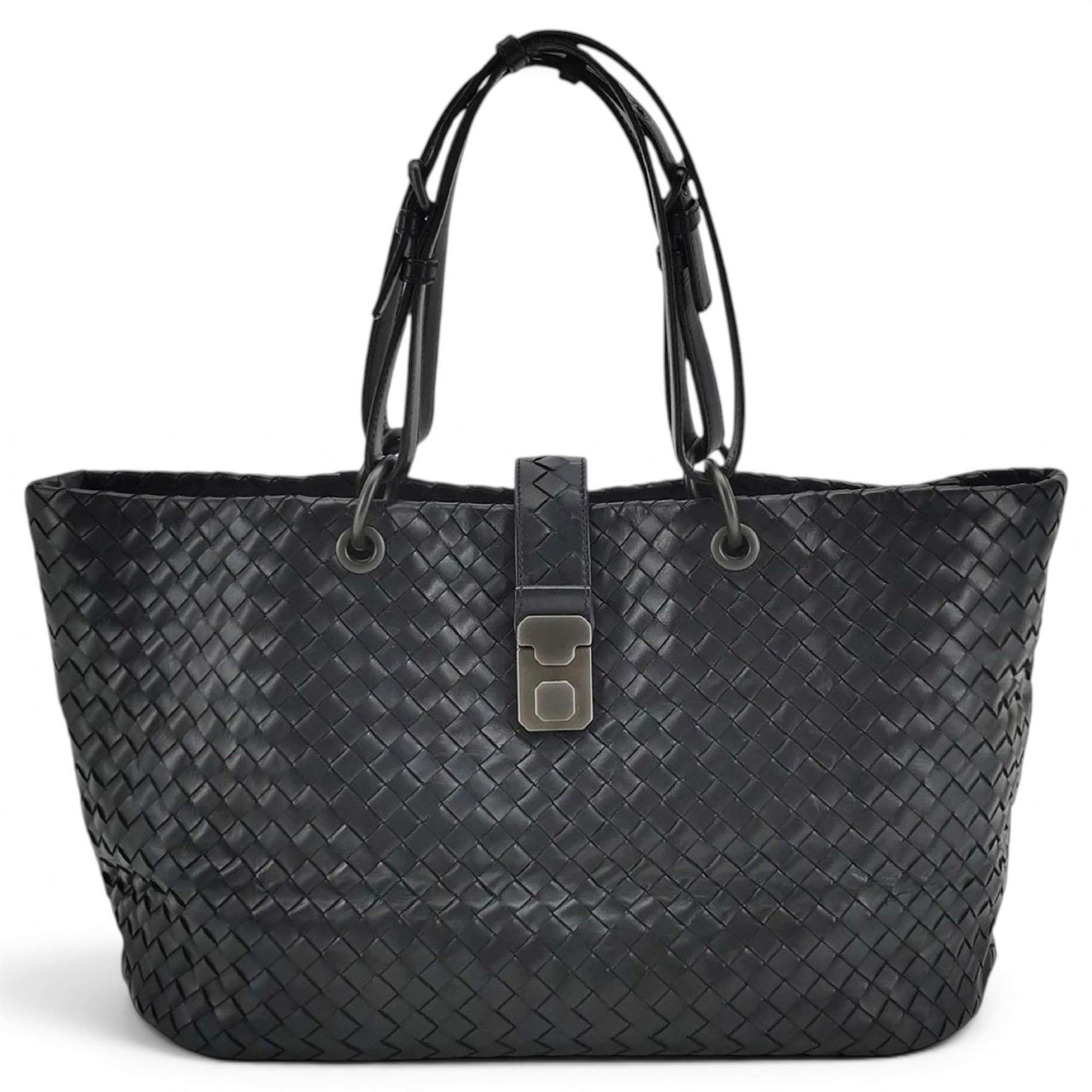 Roma leather tote