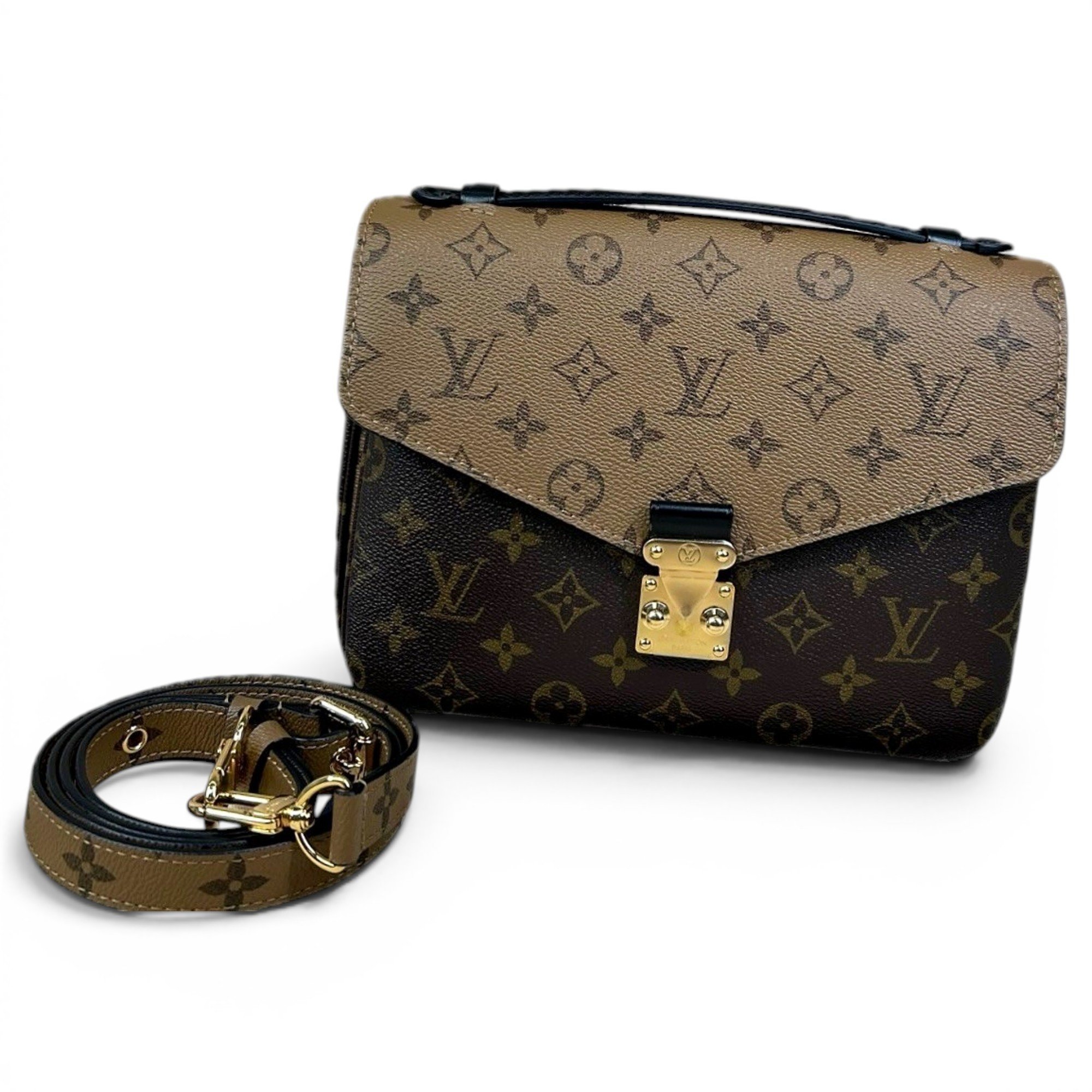 Metis leather handbag