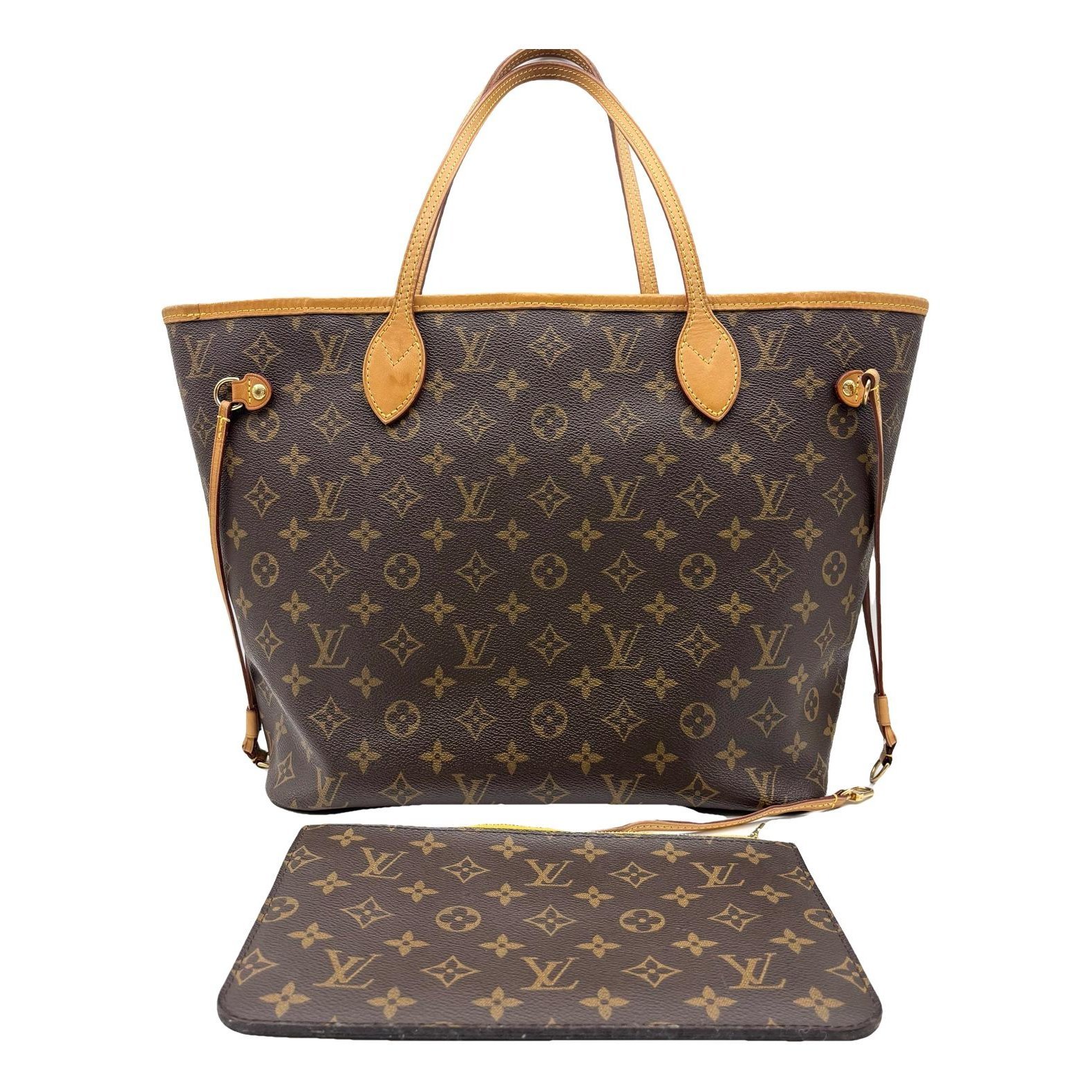 Neverfull leather handbag