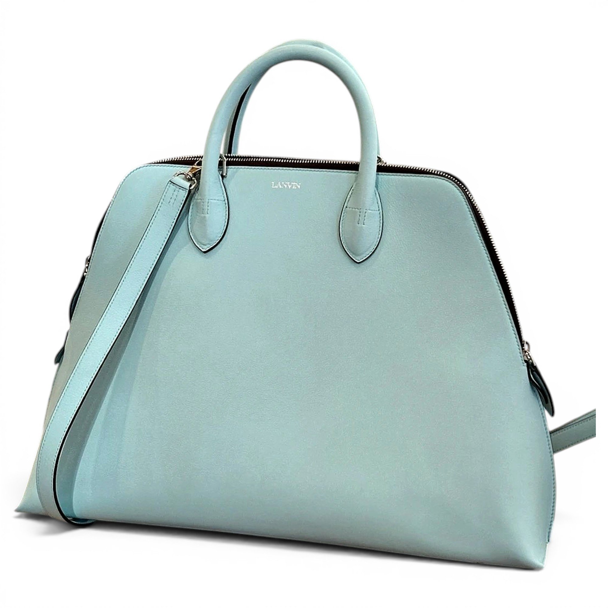 Leather crossbody bag