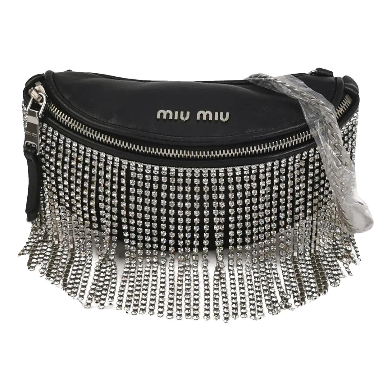 Leather crossbody bag