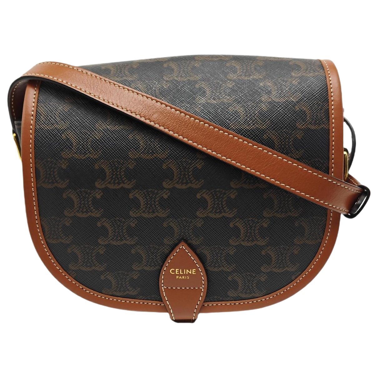 Folco leather crossbody bag