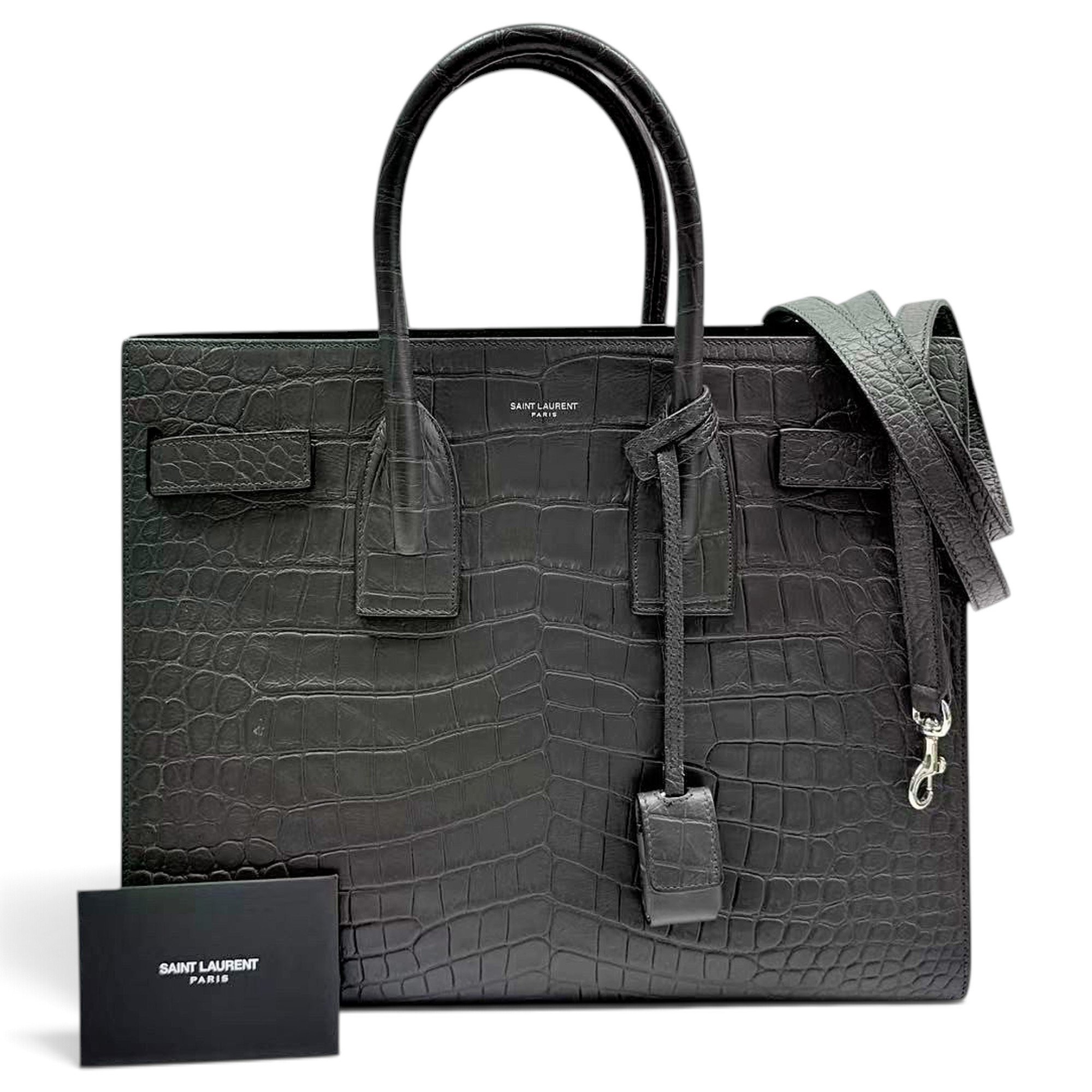 Sac de Jour leather tote