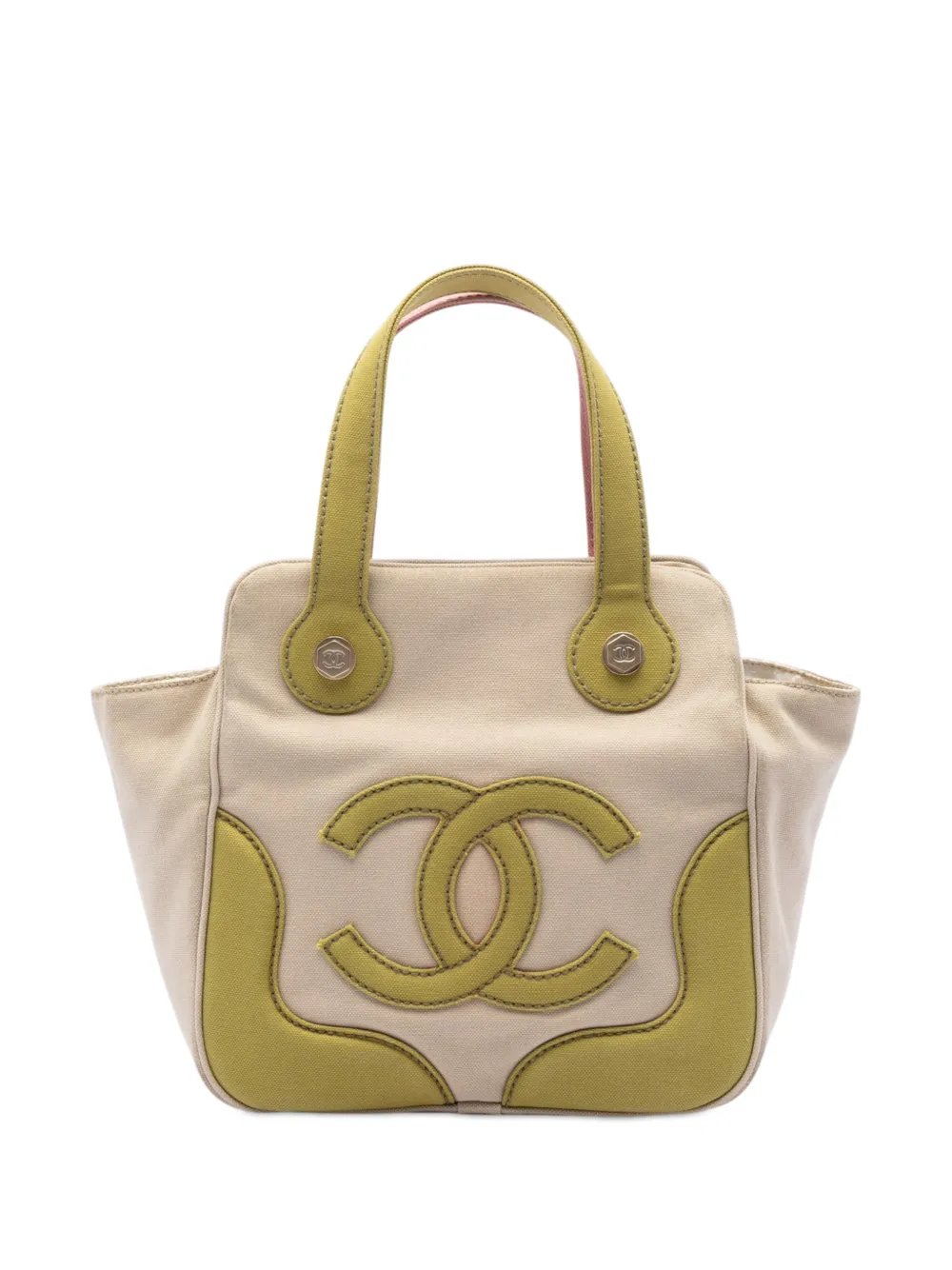 2003-2004 CC Canvas Marshmallow handbag