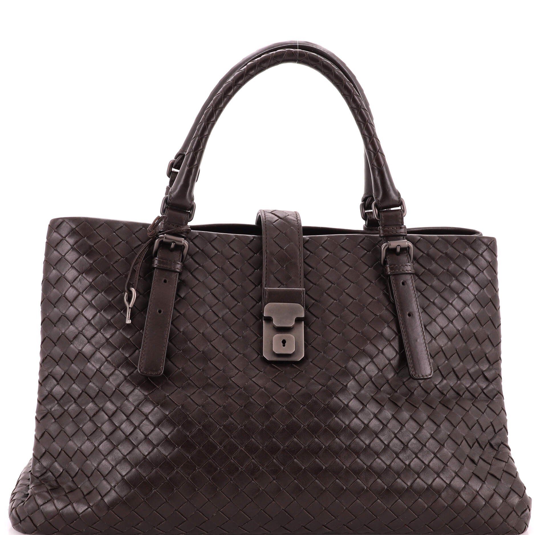 Roma Bag Intrecciato Nappa Medium